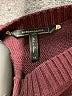 BCBGMAXAZRIA Solid Burgundy Pullover Sweater Size XS - photo 7