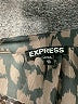 Express 100% Polyester Brown Short Sleeve Blouse Size XS - photo 7