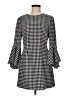 Likely Houndstooth Gray Casual Dress Size 8 - photo 1