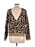Favlux fashion Animal Print Brown Pullover Sweater Size S - photo 2