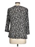 Kasper Black 3/4 Sleeve Blouse Size L (petite) - photo 2