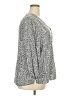 Unbranded 100% Viscose Gray 3/4 Sleeve Blouse Size XXL - photo 4