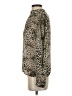 Shein 100% Polyester Animal Print Gold Long Sleeve Blouse Size S - photo 5