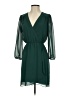 Honey Punch 100% Polyester Solid Green Cocktail Dress Size S - photo 1