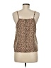 Shein 100% Polyester Tan Sleeveless Blouse Size 6 - photo 2