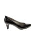 Me Too 100% Leather Black Heels Size 10 - photo 1