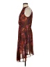 Hinge Paisley Brown Cocktail Dress Size XS - photo 5