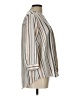 Dana Buchman 100% Polyester Stripes Ivory 3/4 Sleeve Blouse Size L - photo 4