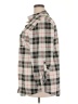 New York Laundry 100% Polyester Plaid Gray 3/4 Sleeve Blouse Size 3X - photo 5