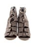 Bamboo Gray Brown Heels Size 5 1/2 - photo 2