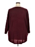 Boutique + 100% Acrylic Burgundy Pullover Sweater Size 3X - photo 2