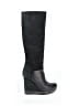 Vince. 100% Leather Black Boots Size 7 1/2 - photo 1