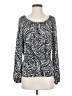 Ellen Tracy 100% Polyester Silver Long Sleeve Blouse Size XS - photo 1