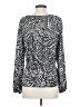 Ellen Tracy 100% Polyester Silver Long Sleeve Blouse Size XS - photo 2