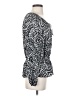 Ellen Tracy 100% Polyester Silver Long Sleeve Blouse Size XS - photo 4