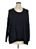 St. John Black Long Sleeve Top Size L - photo 1
