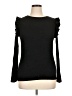 Naf Naf Black Long Sleeve Top Size XL - photo 1