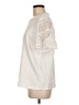 Listicle Ivory Short Sleeve Top Size M - photo 5