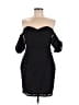 Lulus 100% Polyester Black Cocktail Dress Size M - photo 1