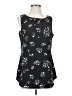 CAbi 100% Polyester Black Sleeveless Blouse Size S - photo 1