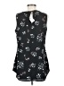 CAbi 100% Polyester Black Sleeveless Blouse Size S - photo 2