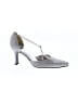 Stuart Weitzman Gray Silver Heels Size 8 (wide) - photo 1