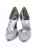 Stuart Weitzman Gray Silver Heels Size 8 (wide) - photo 2