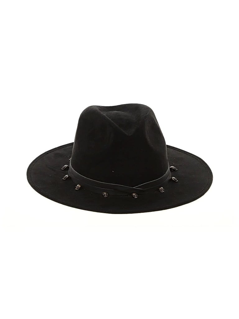 Pre-owned Assorted Brands Sun Hat In Black