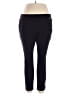 Rafaella Solid Black Active Pants Size 1X - photo 1