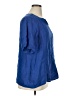 Assorted Brands Blue Short Sleeve Blouse Size XL (estimated) - photo 4