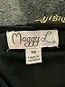 Maggy L Black Long Sleeve Top Size 10 - photo 7