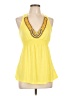 Piper & Blue Yellow Sleeveless Blouse Size L - photo 1