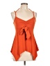 B-Works Orange Sleeveless Blouse Size L - photo 1