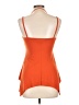 B-Works Orange Sleeveless Blouse Size L - photo 2