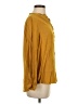 GOODTHREADS 100% Viscose Yellow Long Sleeve Blouse Size S - photo 4