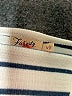 Faherty Stripes White Casual Dress Size M - photo 3