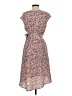 Max Studio Floral Pink Casual Dress Size XS - photo 2