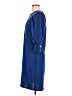 Unbranded Solid Blue Casual Dress Size M - photo 5