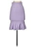 Express Solid Purple Formal Skirt Size S - photo 1