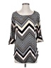 Cocomo Black 3/4 Sleeve Blouse Size S (estimated) - photo 1