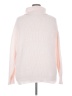 Unbranded 100% Polyester Pink Turtleneck Sweater Size 2X - photo 2