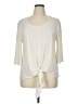 Grace Elements Ivory 3/4 Sleeve Top Size XL - photo 1