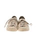 Converse 100% Leather Ivory Tan Sneakers Size 7 - photo 2