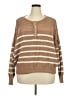 First Love Brown Pullover Sweater Size 3X - photo 1