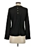 J.Crew 100% Recycled Polyester Black Long Sleeve Blouse Size XS - photo 2