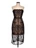 Aijek 100% Polyester Black Cocktail Dress Size Lg (3) - photo 1