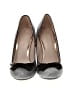 Flounce Metallic Silver Heels Size 7 - photo 2