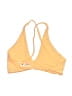 Unbranded Yellow Swimsuit Top Size S - photo 2