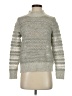 Rebecca Taylor Tweed Gray Turtleneck Sweater Size S - photo 1