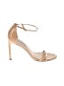 Stuart Weitzman Gold Tan Sandals Size 10 - photo 1